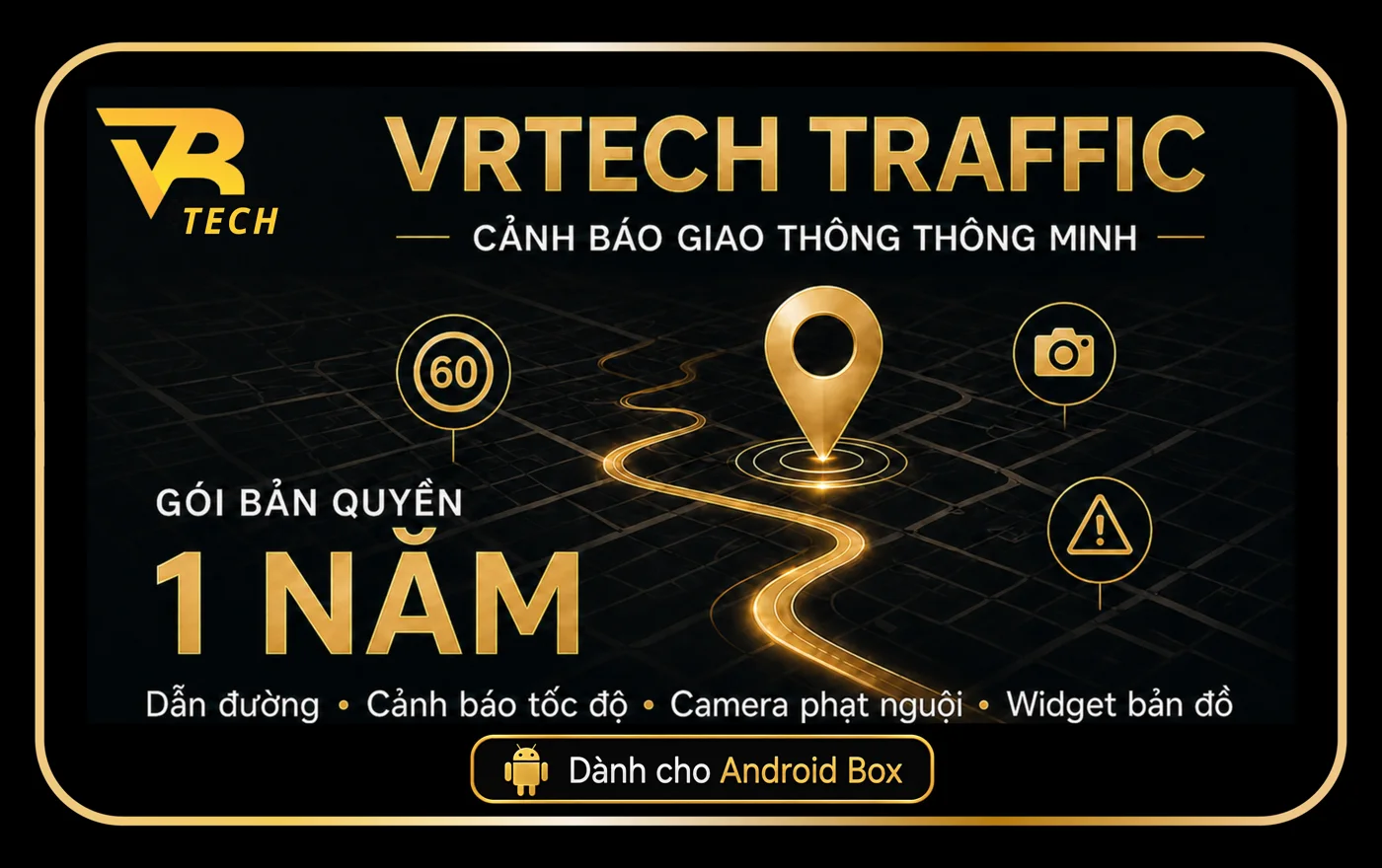 Thẻ VRTECH Traffic gói 1 năm