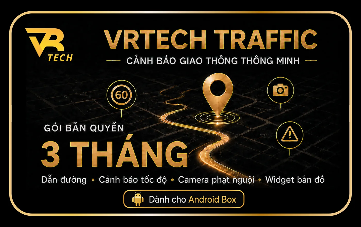 Thẻ VRTECH Traffic gói 3 tháng