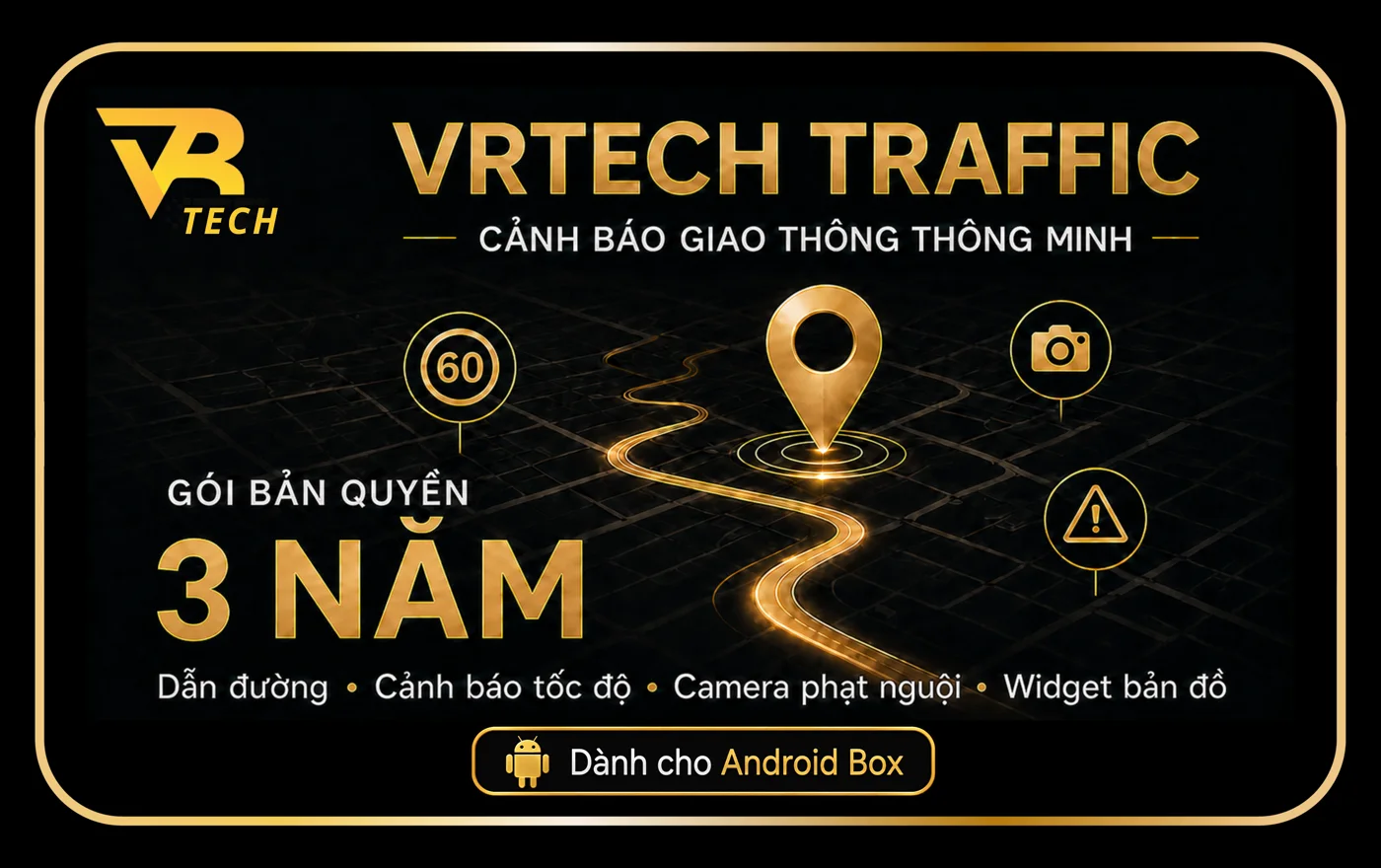 Thẻ VRTECH Traffic gói 3 năm